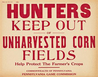 VARIOUS ARTISTS WPA Pennsylvania Game Commission.